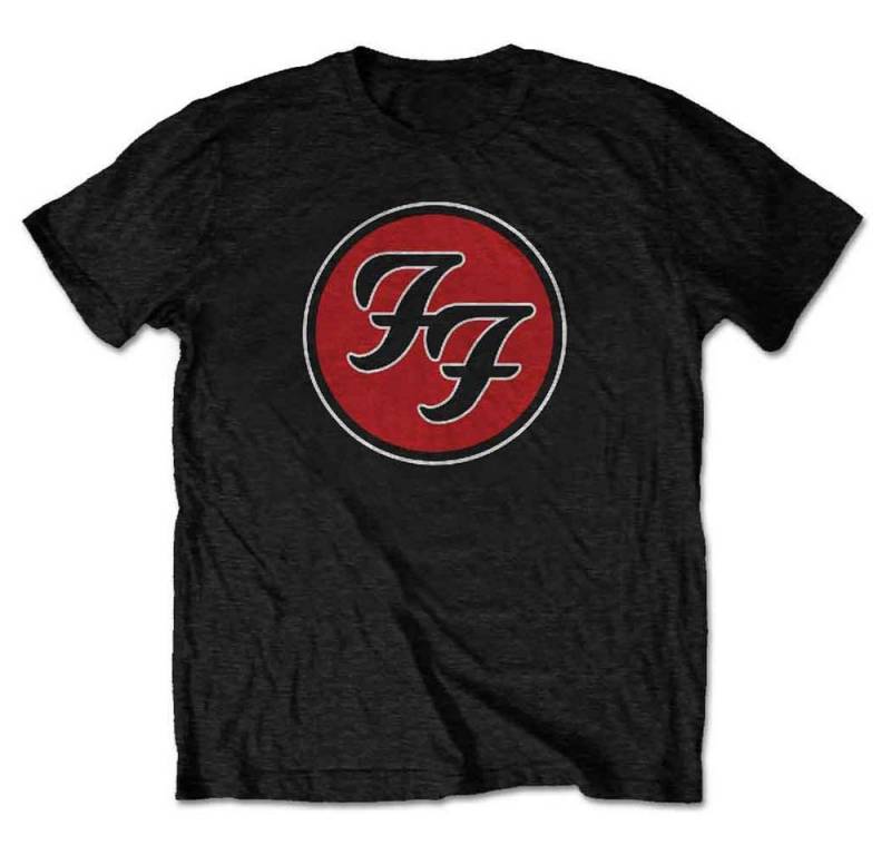 Rockbites Print-Shirt Foo Fighter T-Shirt Logo Unissex neu von Rockbites