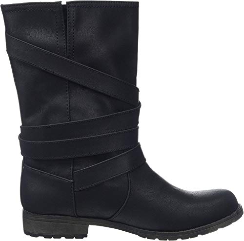 Rocket Dog Bruly, Damen Biker Boots, Black (Black Lewis Black Lewis), 37 EU (4 UK) von Rocket Dog