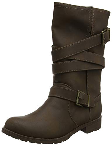 Rocket Dog Bruly, Damen Biker Boots, Brown (Brown Graham Brown Graham), 37 EU (4 UK) von Rocket Dog