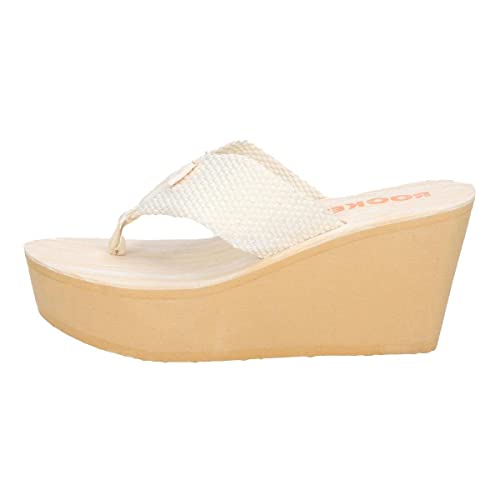 Rocket Dog Damen DIVER Zehentrenner, Beige (Double Cream DB8), 39 EU von Rocket Dog