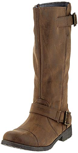 Rocket Dog Damen Beere Biker Boots, Braun Heirloom, 40 EU von Rocket Dog