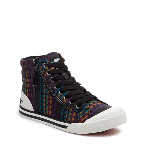 Rocket Dog Damen Jazzin Hi Sneaker, Schwarz Multi, 38 EU von Rocket Dog