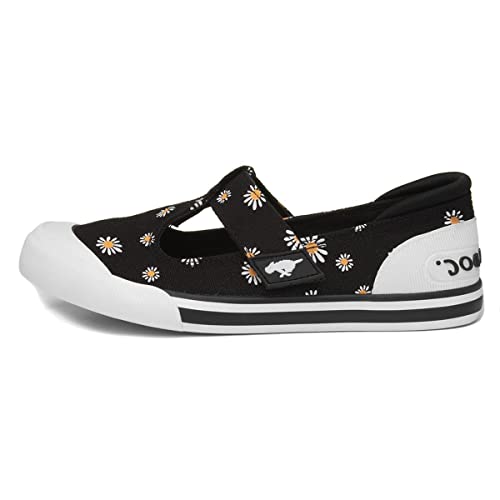 Rocket Dog Damen Jazzin JBAR Sneaker, Black Daisy, 38 EU von Rocket Dog