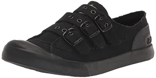 Rocket Dog Damen Jolissa Skate-Schuh, Schwarz/Schwarz Foxing, 39 EU von Rocket Dog