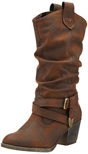 Rocket Dog Damen Sidestep Cowboystiefel, Braun (Brown), 37 EU von Rocket Dog