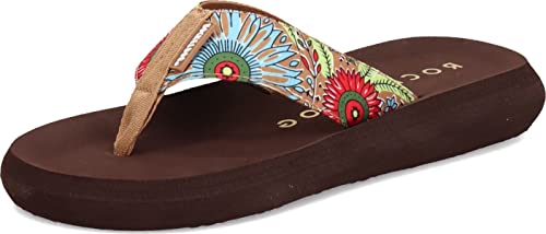 Rocket Dog Damen Strahler Flip Flop, Conga Natural, 38.5 EU von Rocket Dog