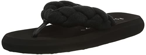 Rocket Dog Damen Sunset Braid Flipflop, Black Terry, 38 EU von Rocket Dog