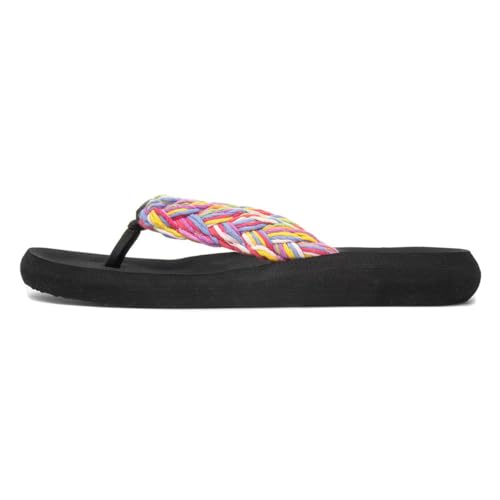 Rocket Dog Damen Sunset Cord Flipflop, Regenbogenfarben, 38 EU von Rocket Dog