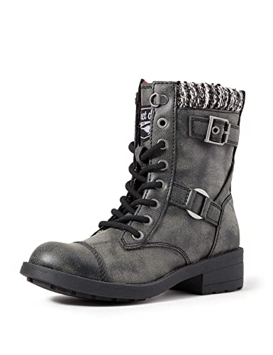 Rocket Dog Damen Thunder Combat Boots, Schwarz (Black AG7) von Rocket Dog