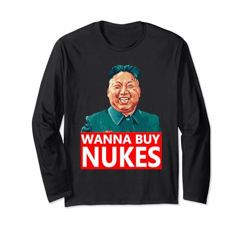 Lustiges Kim Jong Un Rocket Man Kostüm Maske T-Shirt Langarmshirt Lustiges Kim Jong Un Rocket Man Kostüm Maske T-Shirt Langarmshirt von Rocket man shirt Kim Jong Un