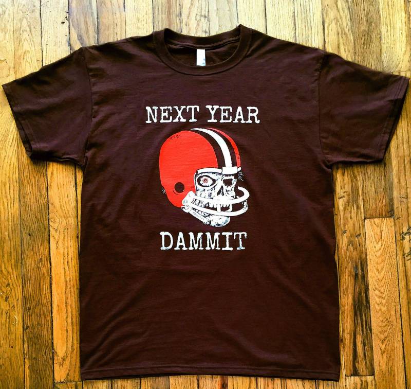 Cleveland Browns Football T-Shirt - Nächstes Jahr Verdammt Cleveland Browns Football T-Shirt - Nächstes Jahr Verdammt von RocketE3