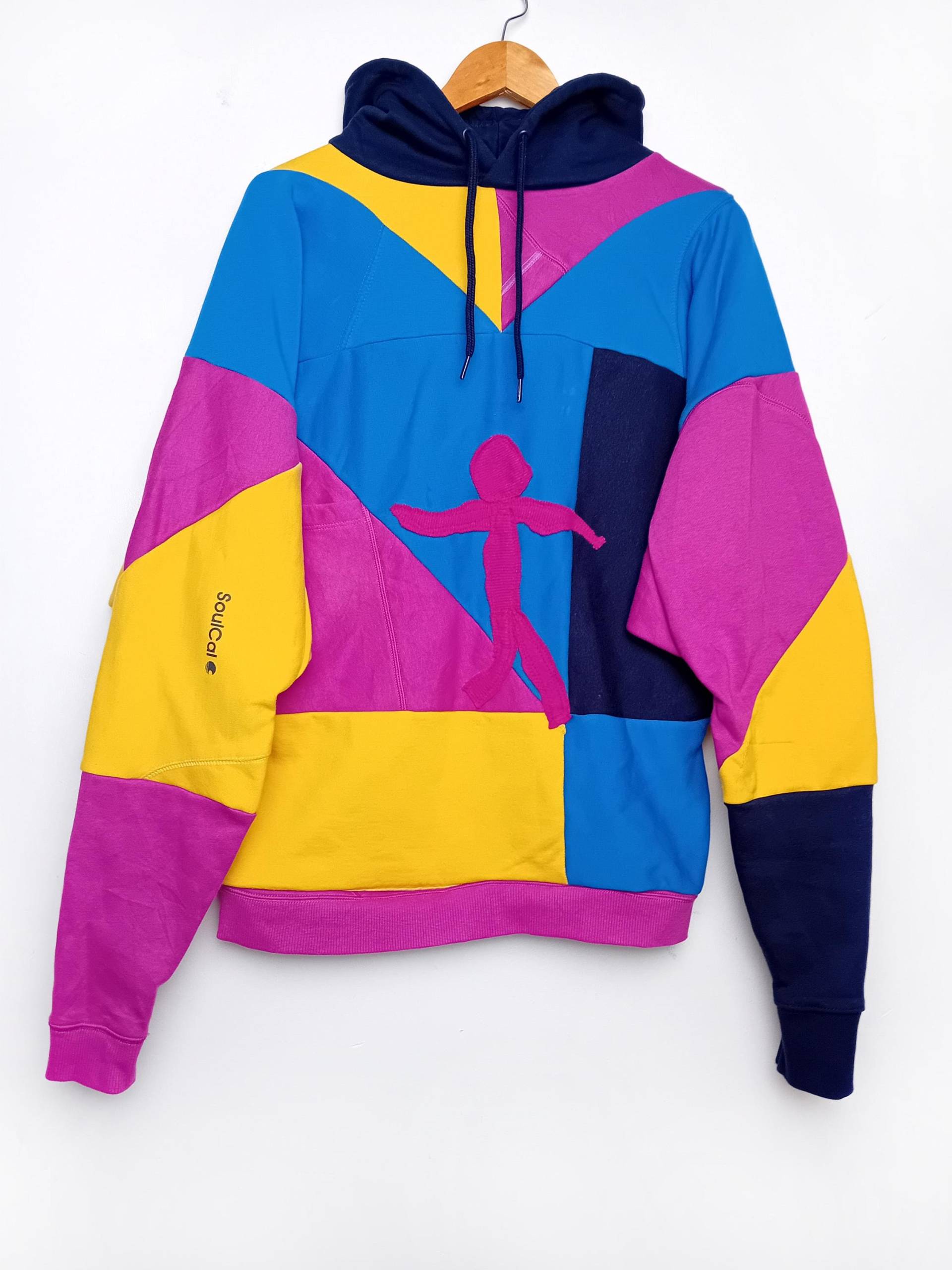Upcycled Fledermaus Pullover in Der Grösse cmyk M von RocketcrunchShop