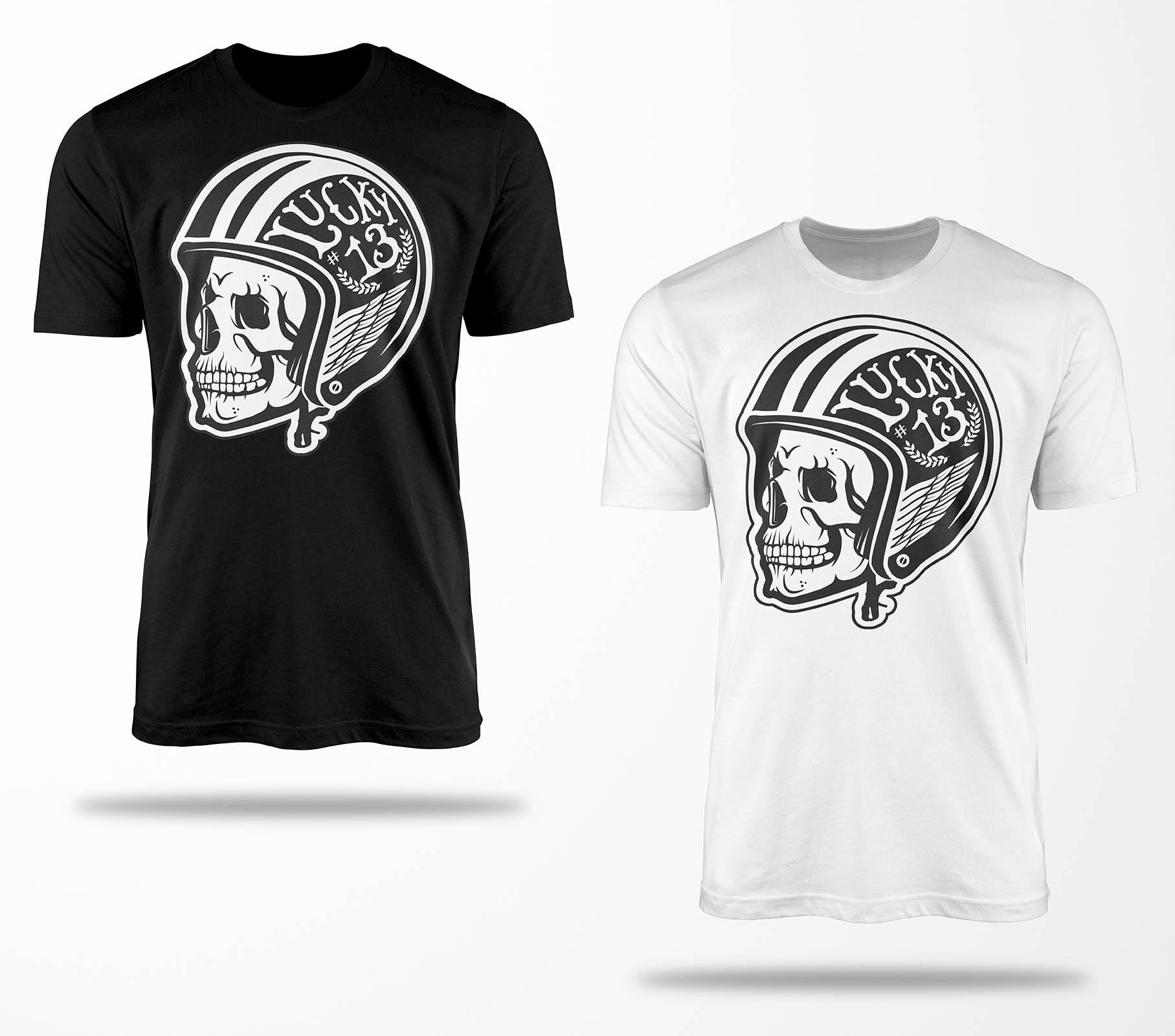 Biker T-Shirts B0071 Motorrad T-Shirt Für Geschenke Motorradfahrer Chopper Bobber Oldschool Benzin Im Blut Bis 5xl Schwarz & Weiß von RocketshirtsShop