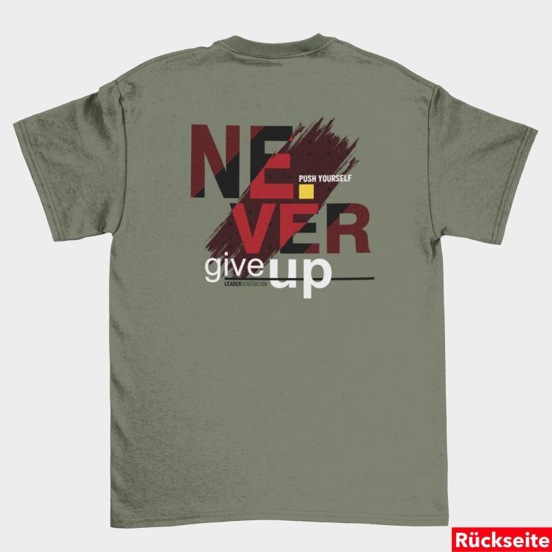 Gym T-Shirt Fit0040 Workout Sport Bodybuilding Crossfit Fitnessstudio Fitness Hyrox Kettlebell von RocketshirtsShop