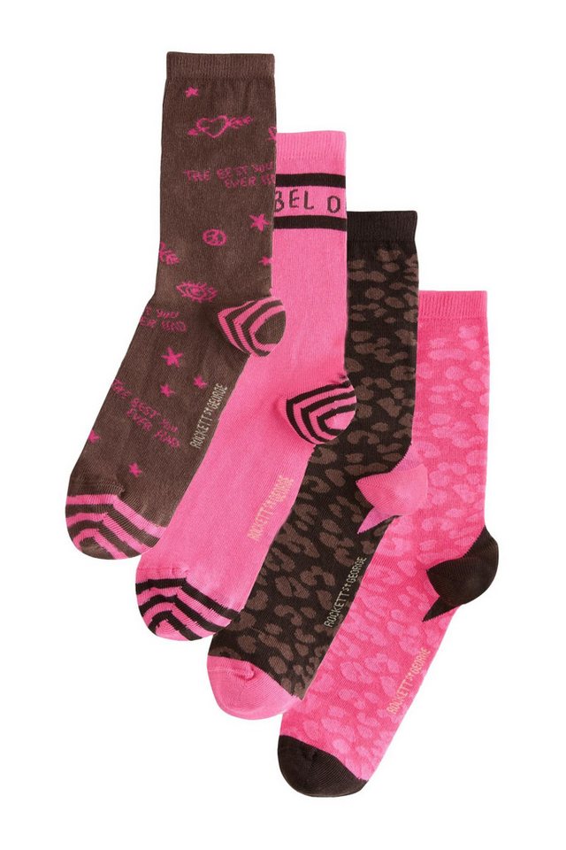 Rockett St George Basicsocken Rocket St George Socken im 4er-Pack (1-Paar) von Rockett St George