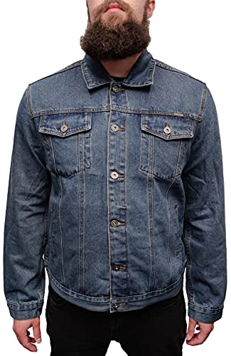 Duke London - Herren Jeansjacke - Blau, XL von Rockford Jeans