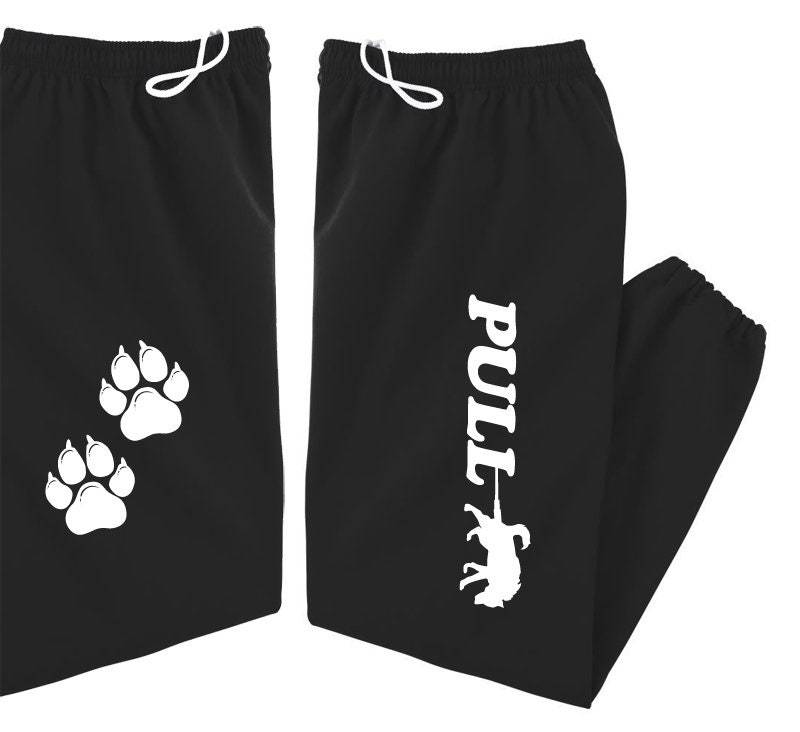 Pull - Siberian Husky Alaskan Malamute Jogginghose Erwachsene, Männer, Frauen Unisex von RockinDaDogs
