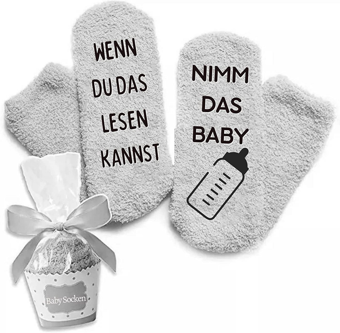 Rocking Socks ABS-Socken Geschenk Socken für Frauen und Männer Wenn du das lesen kannst Socken von Rocking Socks