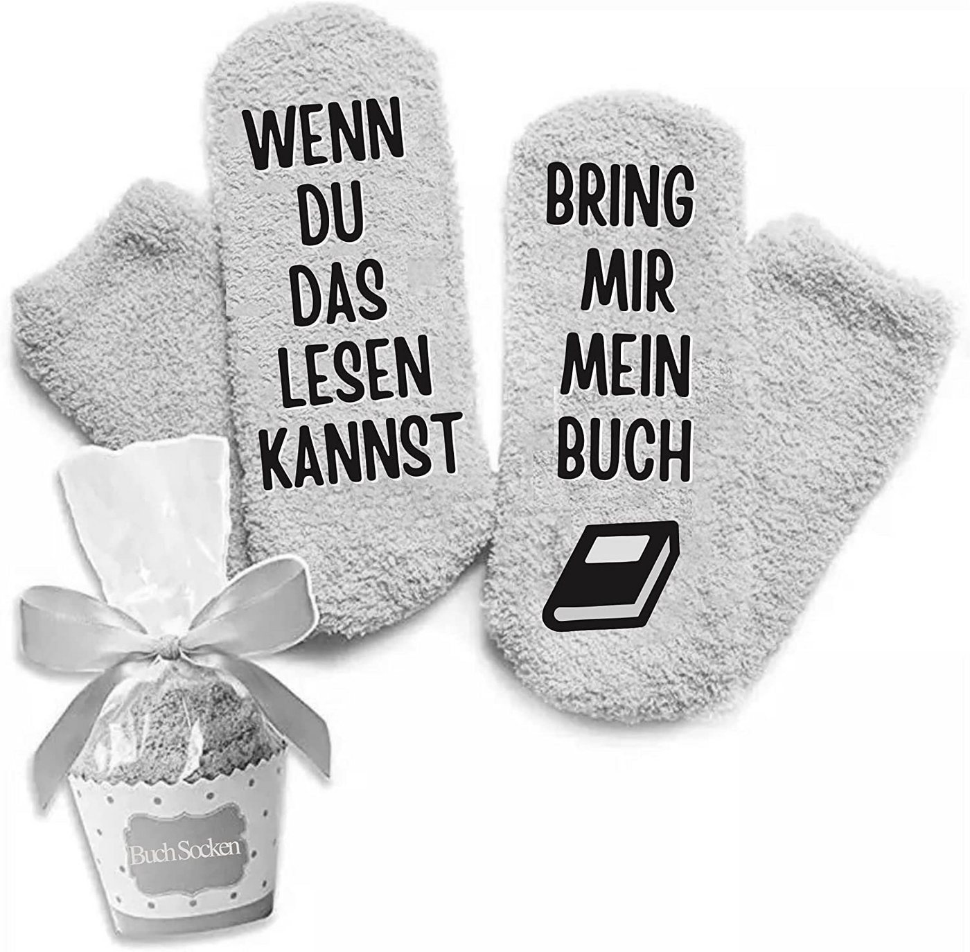 Rocking Socks ABS-Socken Geschenk Socken für Frauen und Männer Wenn du das lesen kannst Socken von Rocking Socks