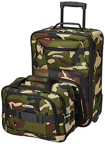 Rockland Sac À DOS À Roulettes De 17 PO Kinder-Rucksack, 30 Liter, Camouflage von Rockland