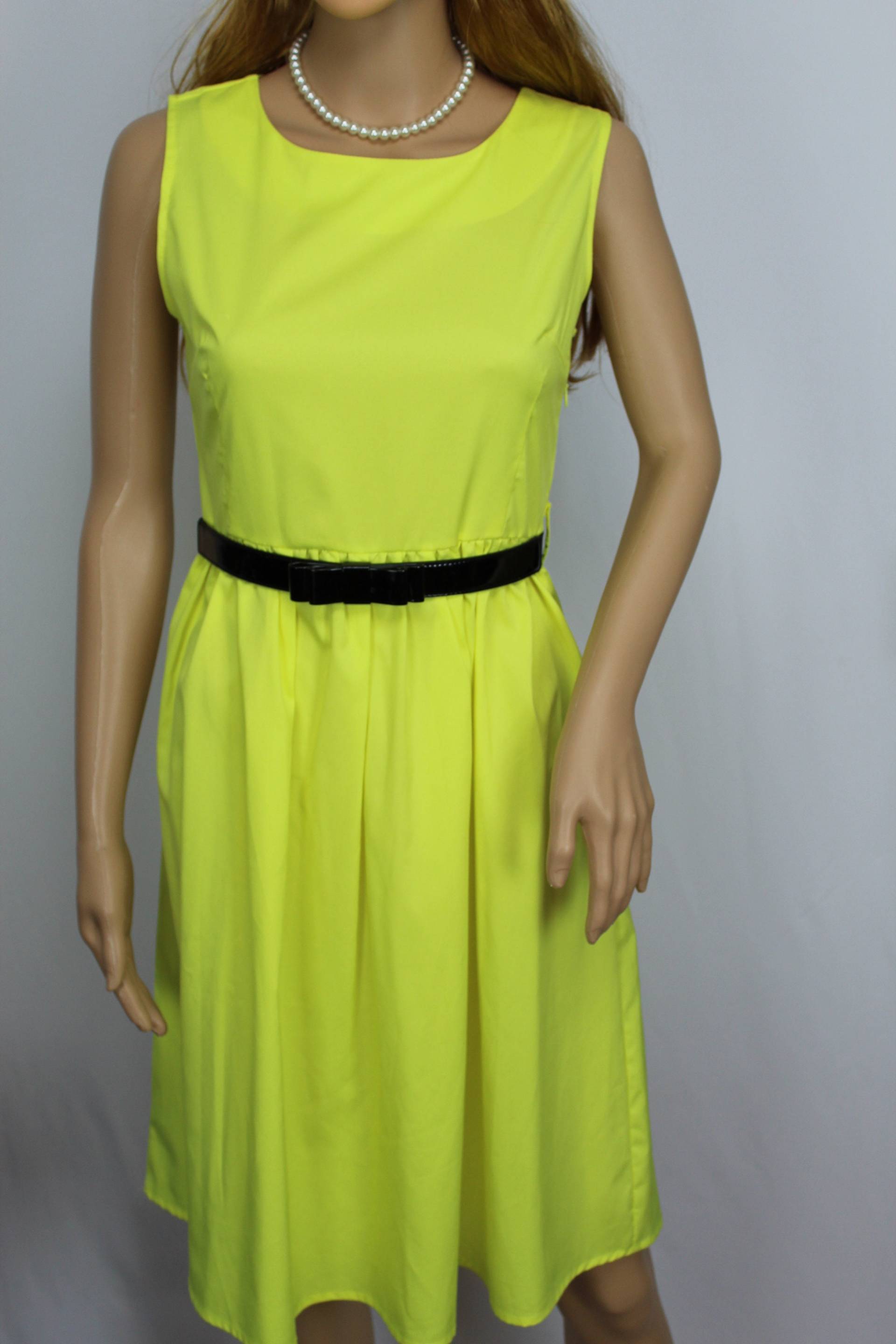 Y2Ks Sommerliches Gelbes Kleid, Xsmall von RocknGlittzVintage