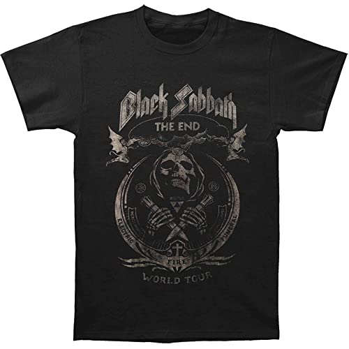 Rockoff Trade Herren Black Sabbath The End Pilzwolke T-Shirt, Schwarz, L von Black Sabbath