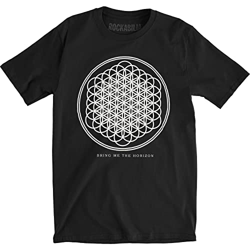 Rockoff Trade Herren Bring Me The Horizon Sempiternal Tour with Back Printing T-Shirt, Schwarz, L von Rockoff Trade