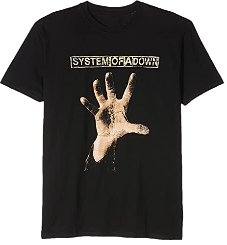 Rockoff Trade Herren Hand T-Shirt, Schwarz, XL von Rockoff Trade