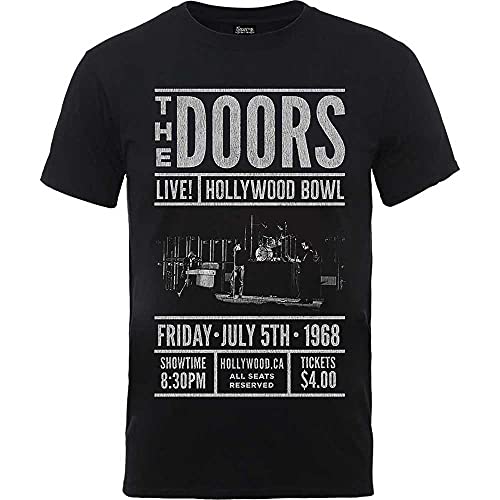 Rockoff Trade Herren The Doors Advance Final T-Shirt, Schwarz, M von Rockoff Trade