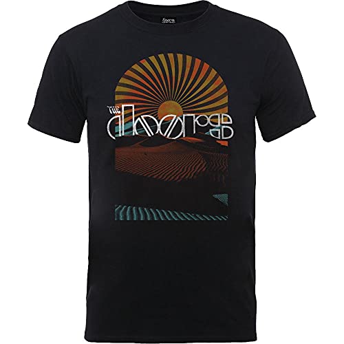 Rockoff Trade Herren The Doors Daybreak T-Shirt, Schwarz, XXL von Rockoff Trade