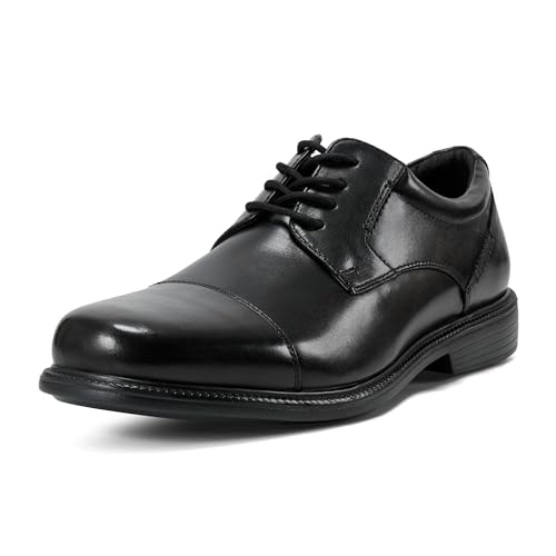 Rockport Men's Charles Road Cap Toe Oxford, Schwarz, 41 EU von Rockport