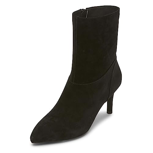 Rockport Damen Chalina Mid Boot, Schwarzes Wildleder, 37.5 EU von Rockport