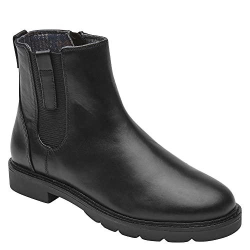 Rockport Damen Kacey Bootie Stiefelette, Schwarz Leder, 38 EU Rockport Damen Kacey Bootie Stiefelette, Schwarz Leder, 38 EU von Rockport