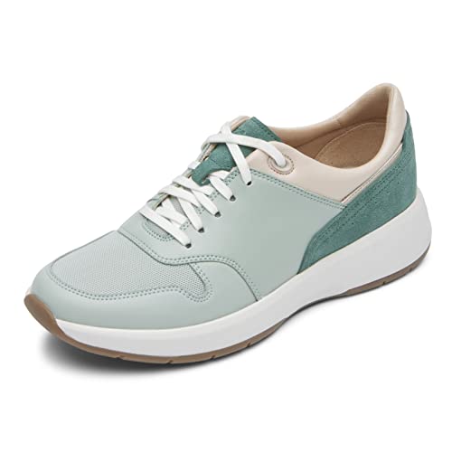 Rockport Damen Trustride Schnürschuh Sneaker, Atlantic Lederkombi, 38 EU von Rockport