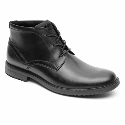 Rockport Herren Berenger Plain Toe Chukka-Stiefel, Schwarz, 46.5 EU von Rockport