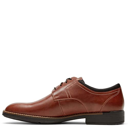 Rockport Herren Bryant Plain Toe Oxford, Hellbraun, 41 EU Weit von Rockport