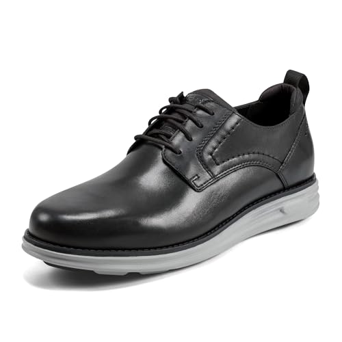 Rockport Herren Canton Oxford, Schwarz Leder, 44 EU von Rockport