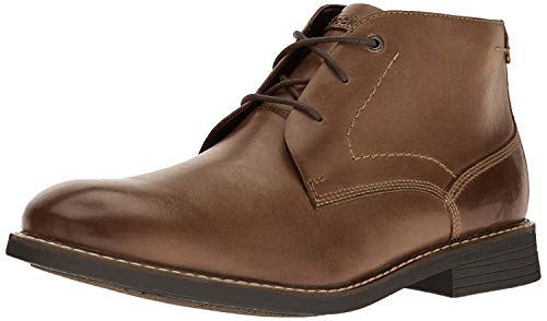 Rockport - Herren Cb Chukka Schuhe, 46.5 EU, Dk Brown Lea von Rockport