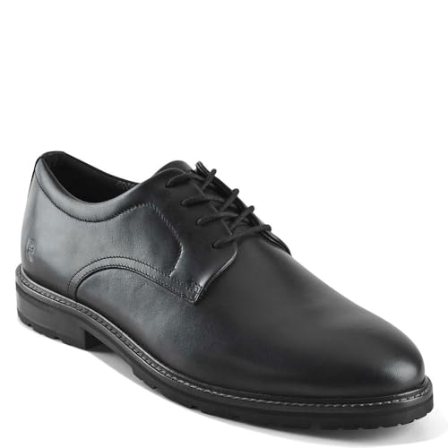 Rockport Herren Cedric Oxford, Schwarz Leder, 46.5 EU von Rockport