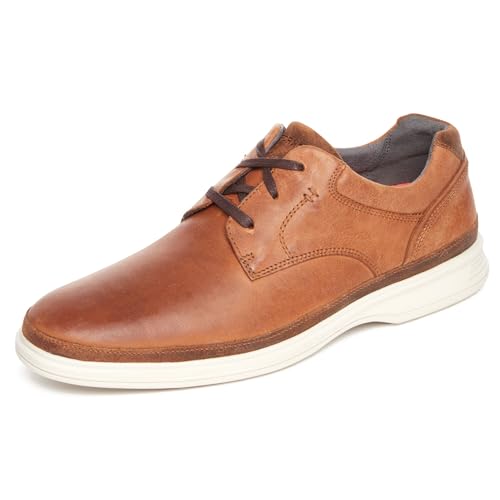 Rockport Herren Dressports 2 Go Plain Toe Oxford, New Caramel, 45 EU Weit von Rockport