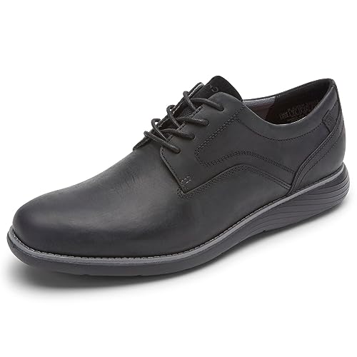 Rockport Herren Garett Plain Toe Oxford, Schwarz, 40.5 EU von Rockport