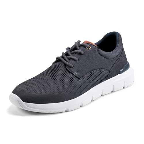 Rockport Men's Jaimie Sneaker, Dunkelblaues Leder, 46 EU von Rockport