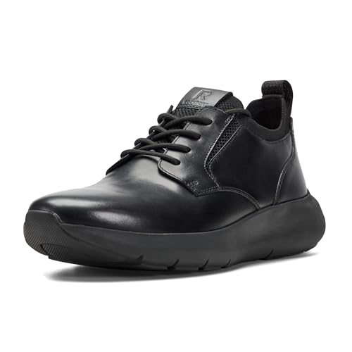 Rockport Herren Jonston Sneaker, Schwarz Leder, 46.5 EU Rockport Herren Jonston Sneaker, Schwarz Leder, 46.5 EU von Rockport