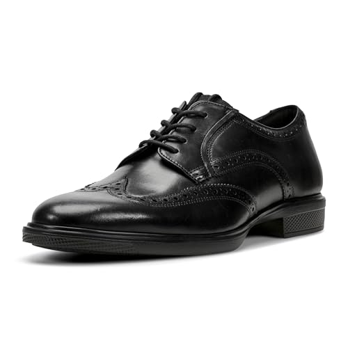 Rockport Herren Keegan Oxford, Schwarz, 40.5 EU Weit von Rockport