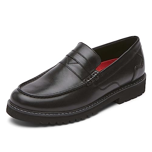 Rockport Herren Maverick Penny Loafer, Schwarz, 45 EU von Rockport