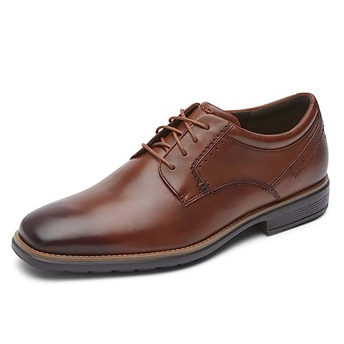 Rockport Herren Next Gen Plain Toe Oxford, New Brown, 42 EU von Rockport