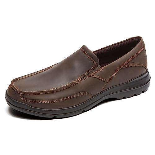 Rockport - Männlicher Verzweigungspunkt Slip On, 42 EU, Chocolate von Rockport