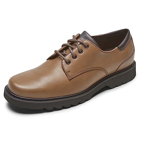 Rockport Men Northfield Leather Lace Up Shoes, Brown (Brown (Dark Brown), 10 UK (44.5 EU) von Rockport