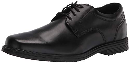 Rockport Robinsyn Herren wasserdichte Einfarbige Zehenpartie Oxford, Schwarz, 42.5 EU Weit von Rockport