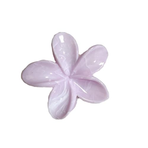 Rockreyoa 2 Stück Blumen Haarspangen Damen Rutschfeste Haarklammern Flower Hair Claw Clips Blumenförmige Krallenklammern Haarschmuck Blumenklammern für Frauen Mädchen Haarstyling Zubehör Rosa von Rockreyoa